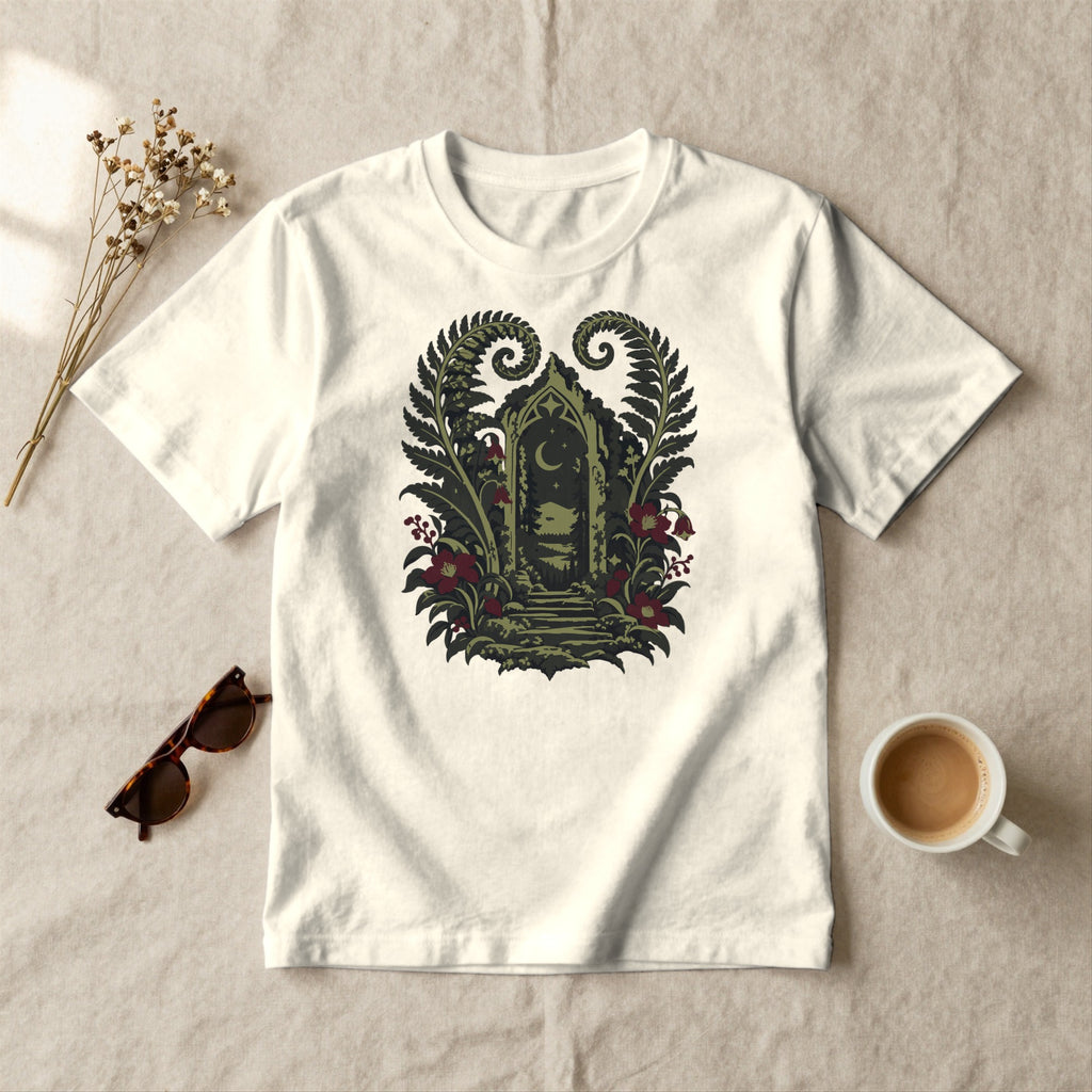 Fern Gate - styled flat lay · ivory