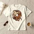 Wild Horses Running - styled flat lay · ivory