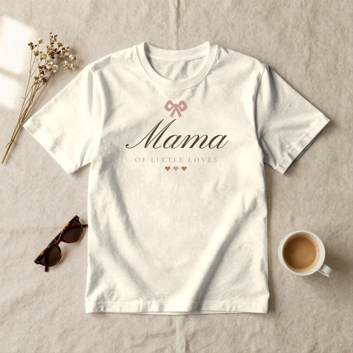 Mama - styled flat lay · ivory