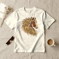 Wildflower Mane Horse - styled flat lay · ivory