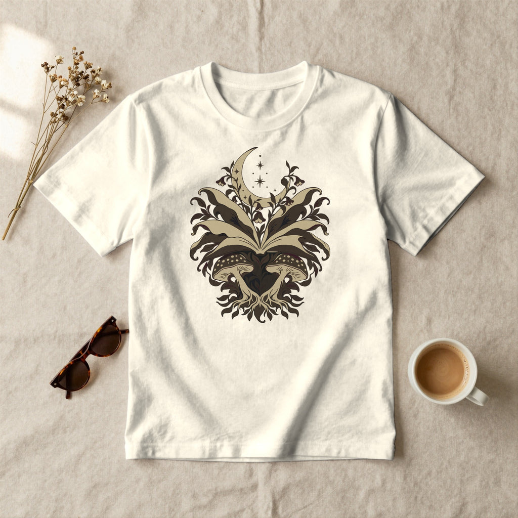 Midnight Toadstools - styled flat lay · ivory