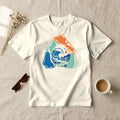 Sea Glass Wave - styled flat lay · ivory