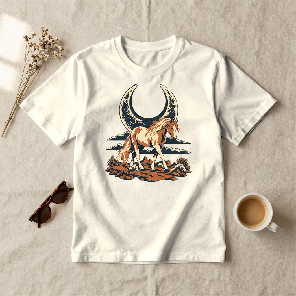 Moonlit Mustang - styled flat lay · ivory