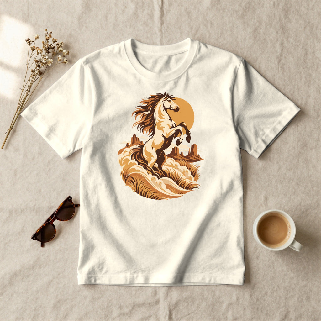 Mustang Sunset - styled flat lay · ivory