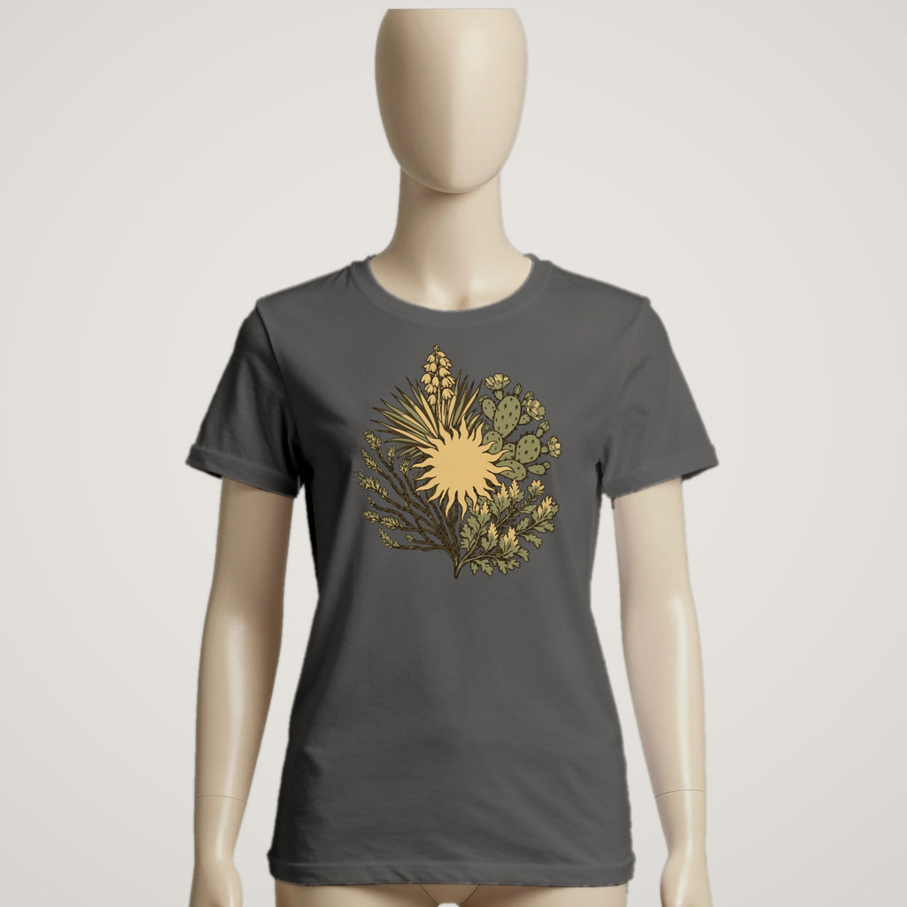 Desert Sun Botanical - female mannequin · pepper