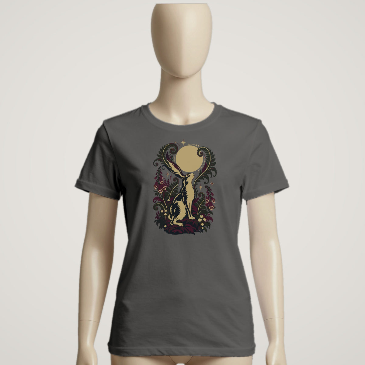 Moon-Gazing Hare - female mannequin · pepper
