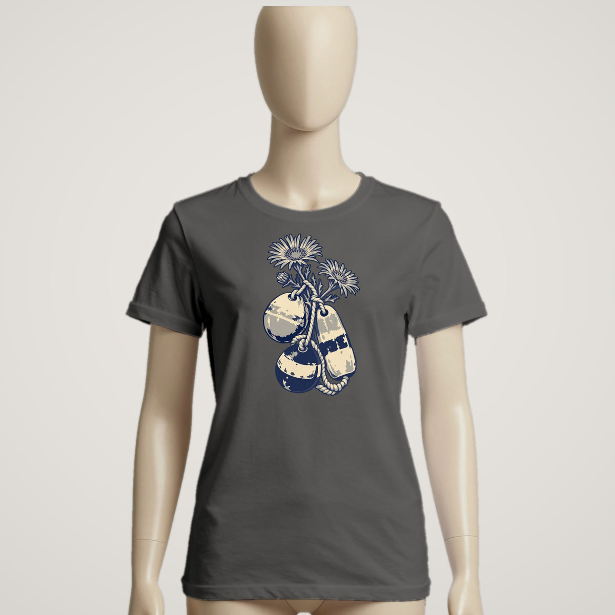 Buoys and Wildflowers - female mannequin · pepper