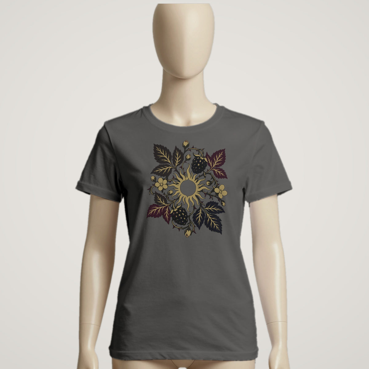 Blackberry Sun - female mannequin · pepper