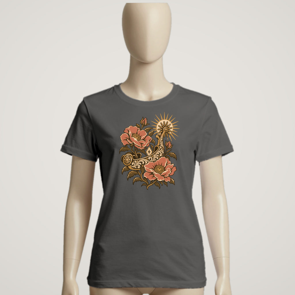 Western Rose Spur - female mannequin · pepper