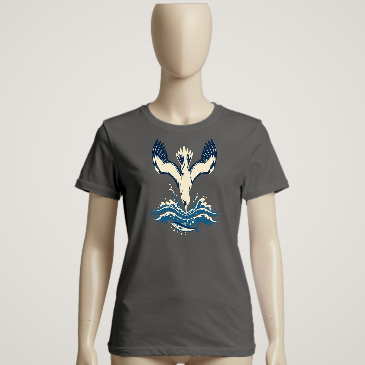 Diving Gannet - female mannequin · pepper