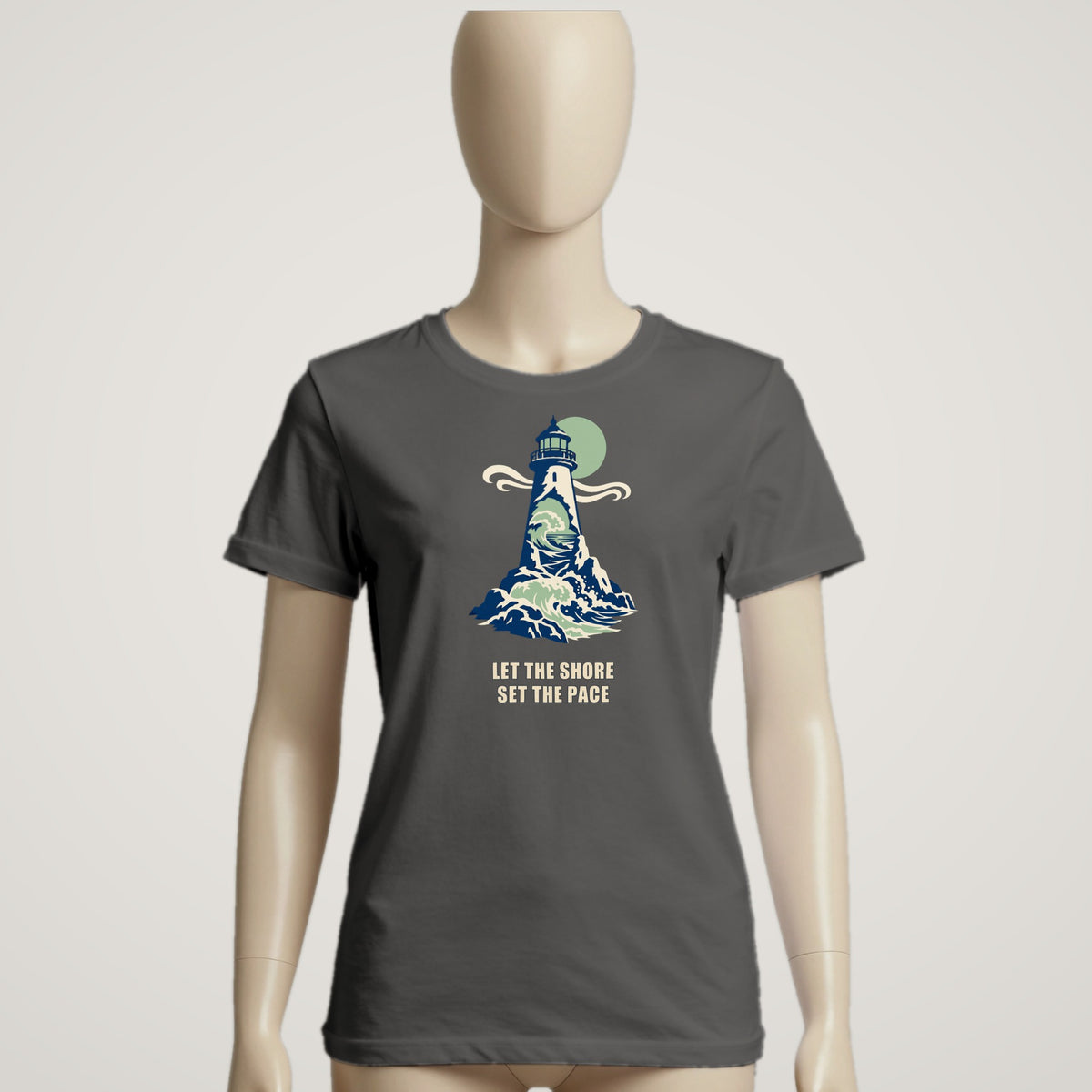 Let the Shore Set the Pace - female mannequin · pepper