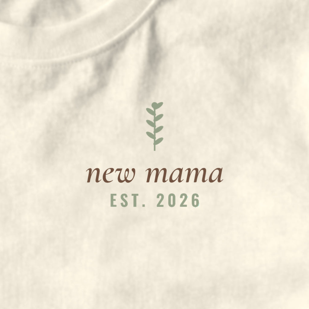New Mama - design close-up · ivory