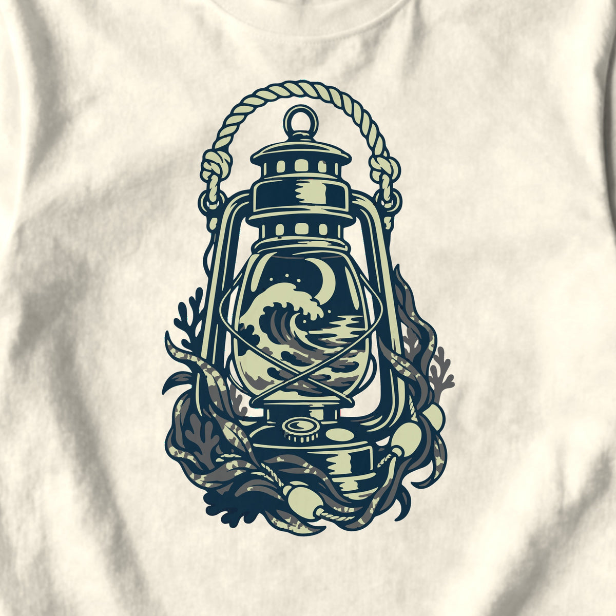 Sea Lantern - design close-up · ivory