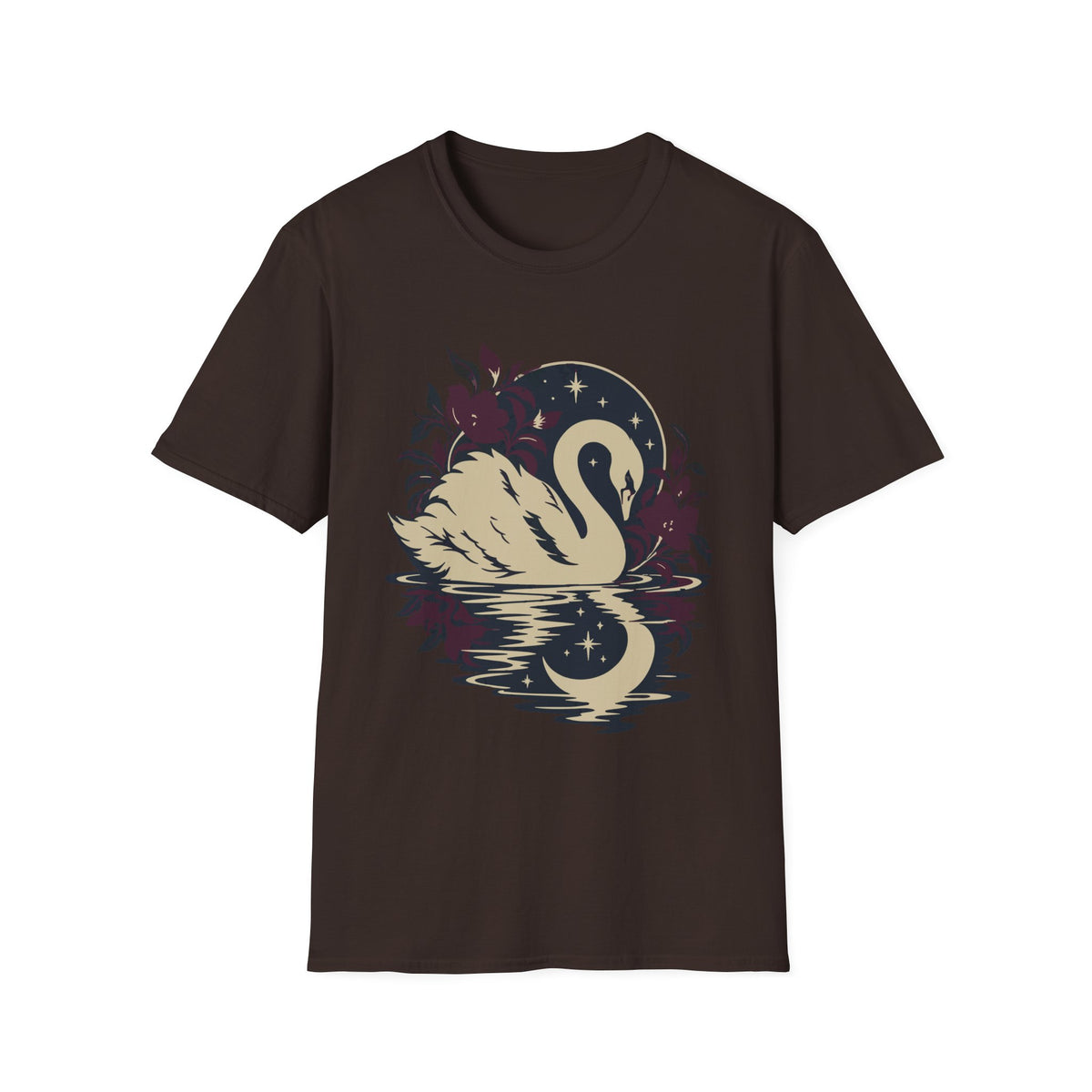 Moonlit Swan Tee – Everyday Softstyle