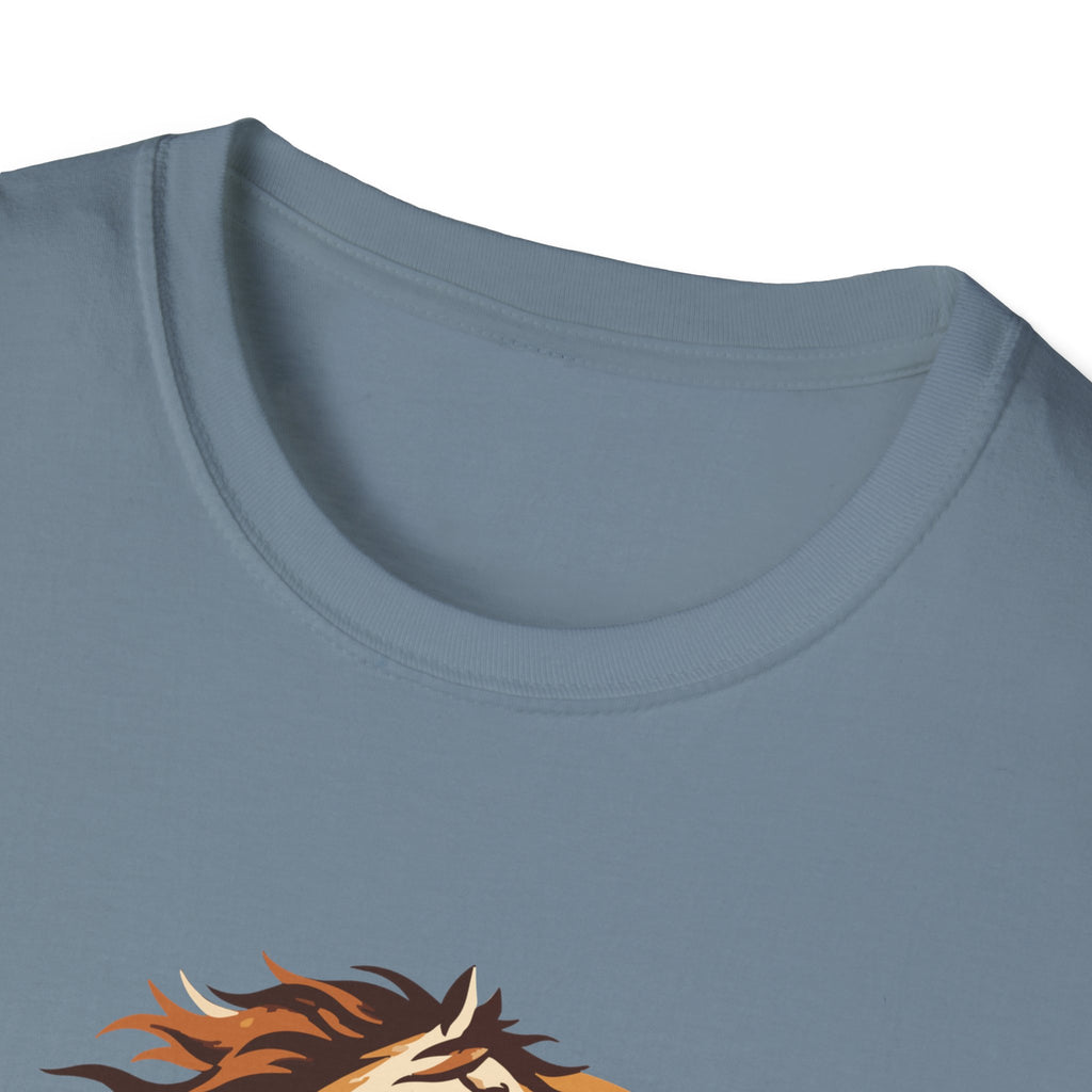 Mustang Sunset Tee – Everyday Softstyle