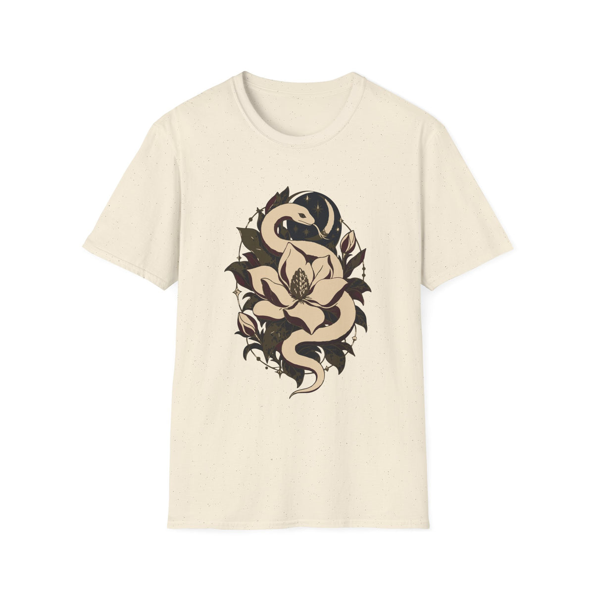 Serpent and Magnolia Tee – Everyday Softstyle