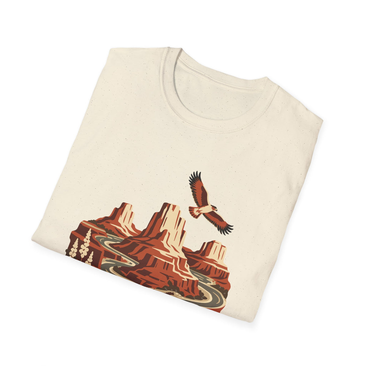 Canyon River Hawk Tee – Everyday Softstyle