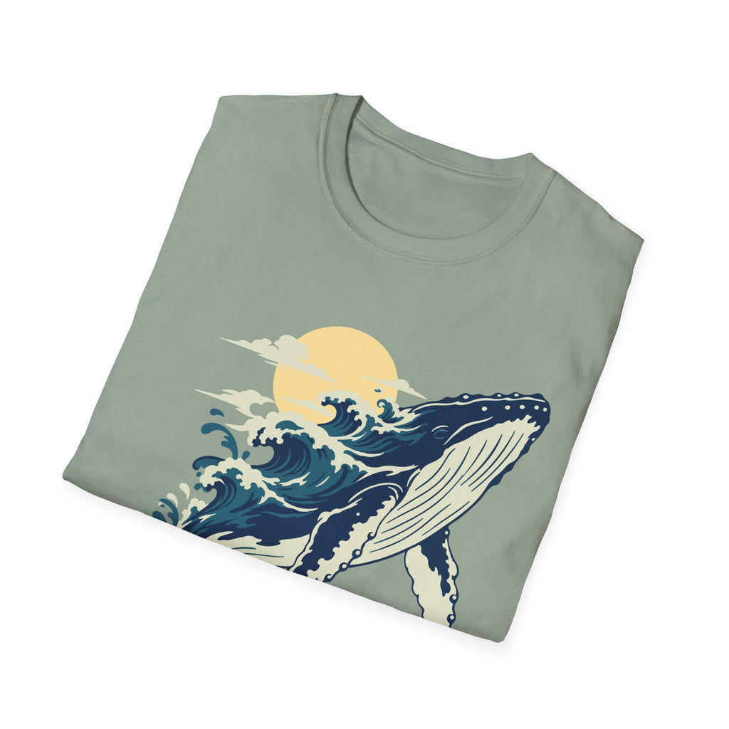 Breaching Humpback Tee – Everyday Softstyle