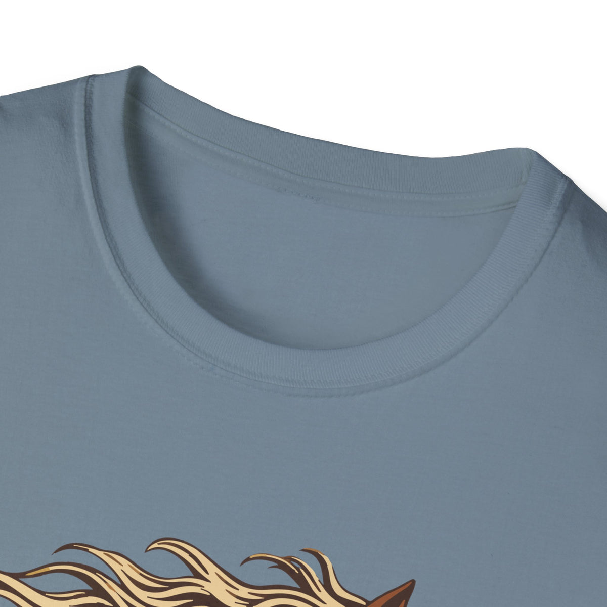 Wildflower Mane Horse Tee – Everyday Softstyle