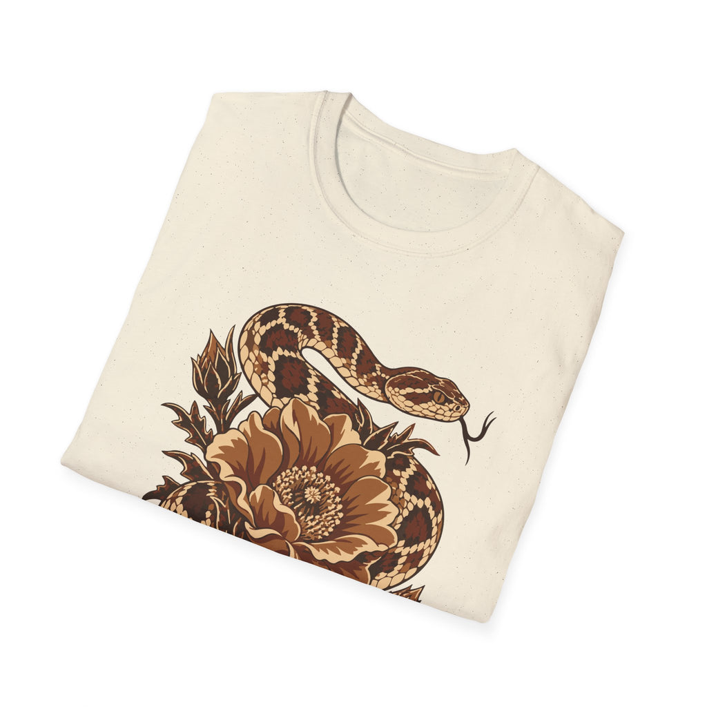 Rattlesnake Bloom Tee – Everyday Softstyle