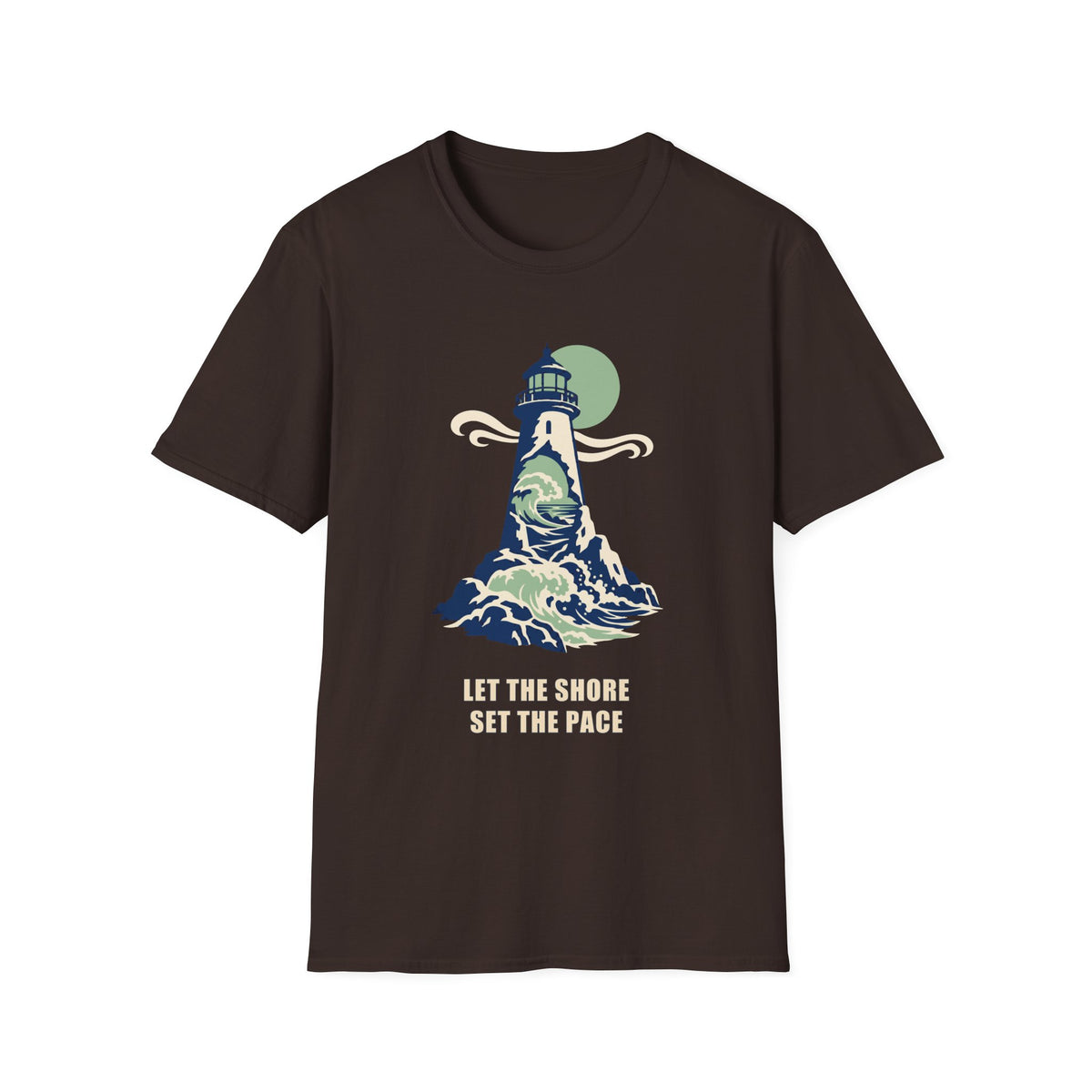 Let the Shore Set the Pace Tee – Everyday Softstyle