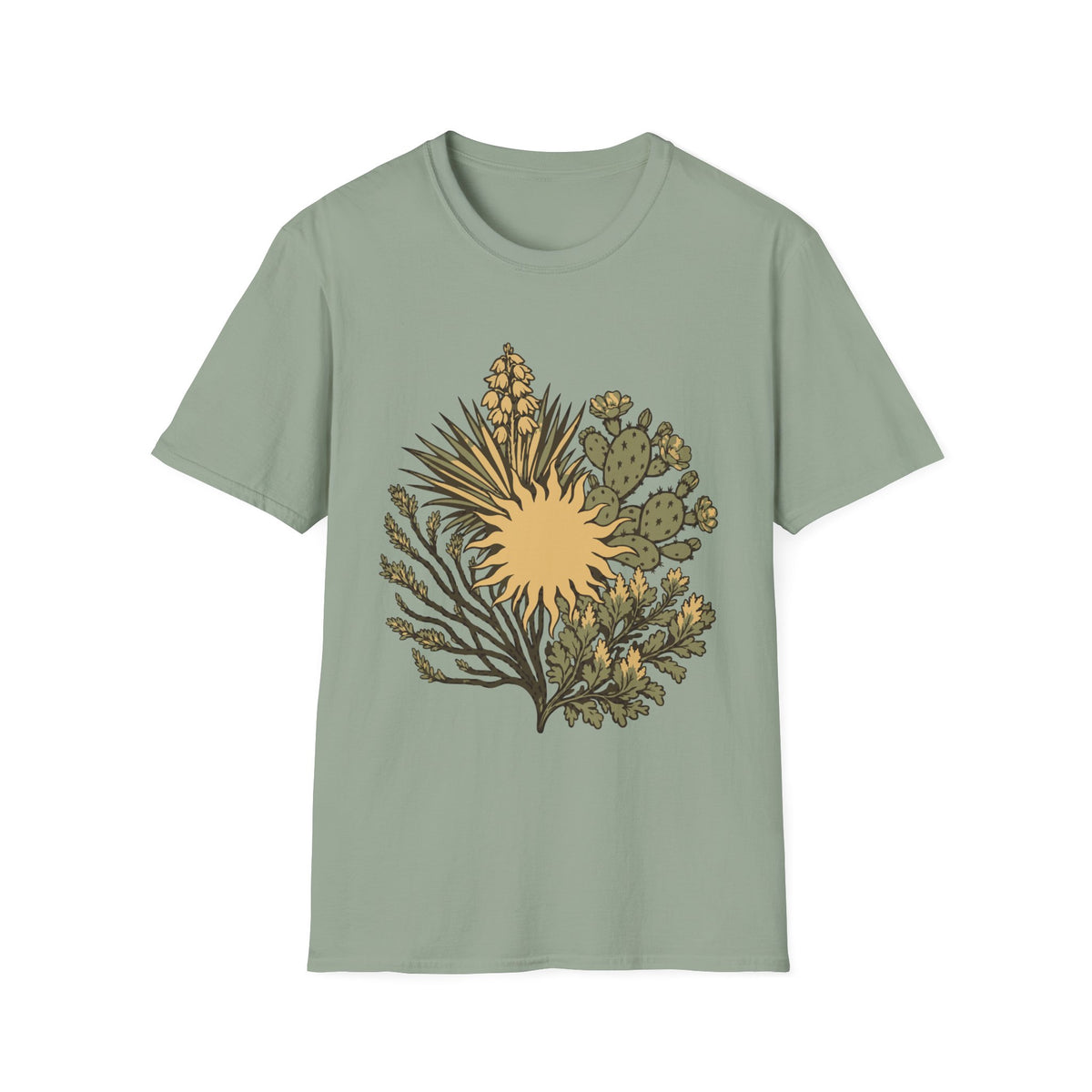 Desert Sun Botanical Tee – Everyday Softstyle
