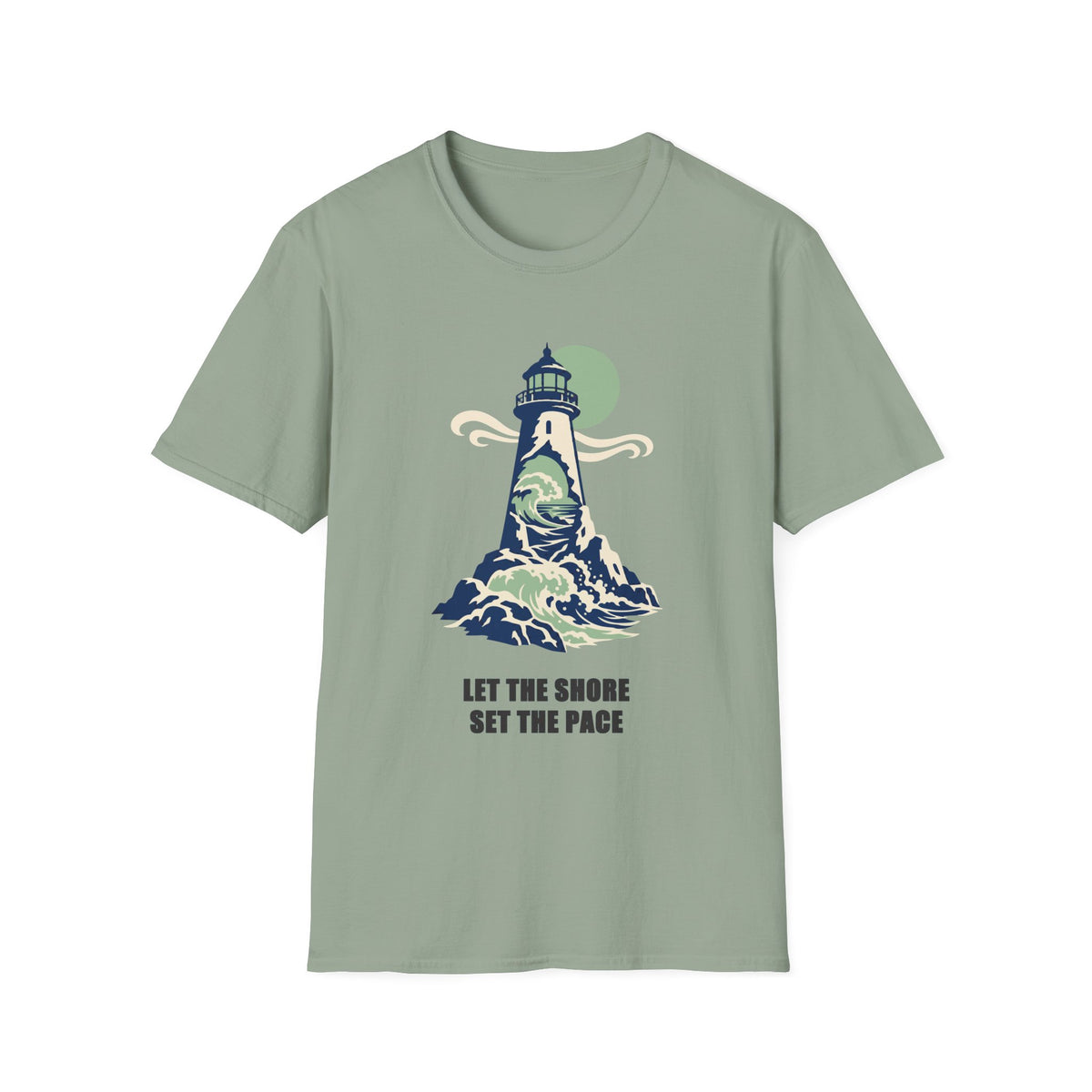 Let the Shore Set the Pace Tee – Everyday Softstyle