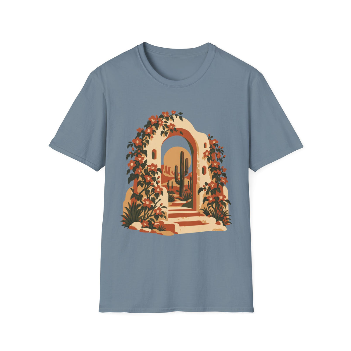 Desert Archway Garden Tee – Everyday Softstyle