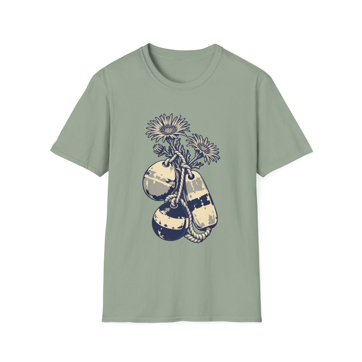 Buoys and Wildflowers Tee – Everyday Softstyle