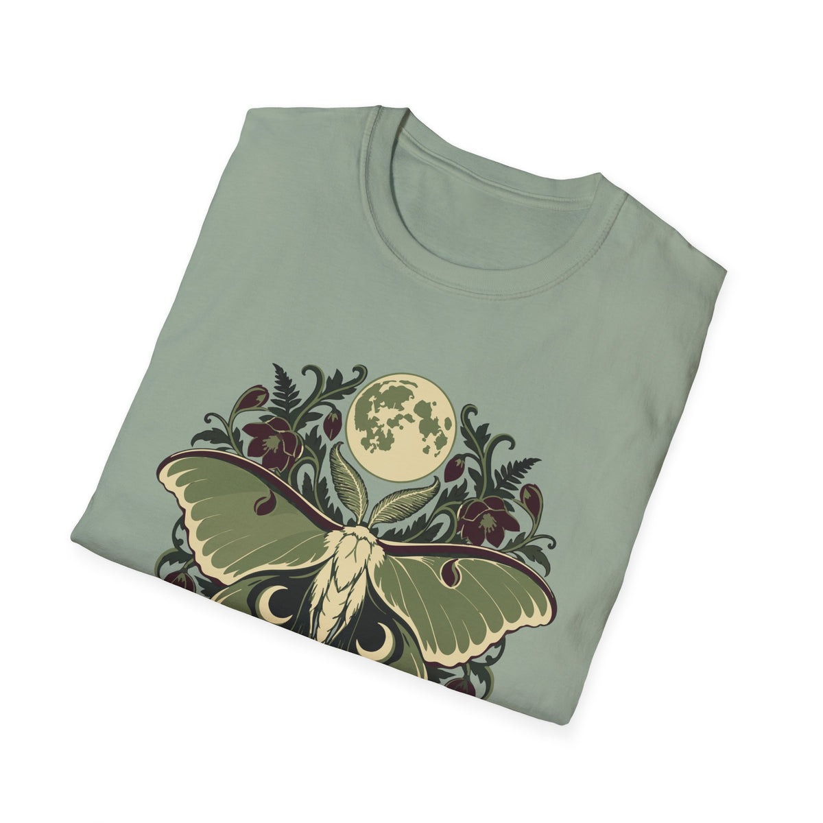 Luna Moth Moon Tee – Everyday Softstyle