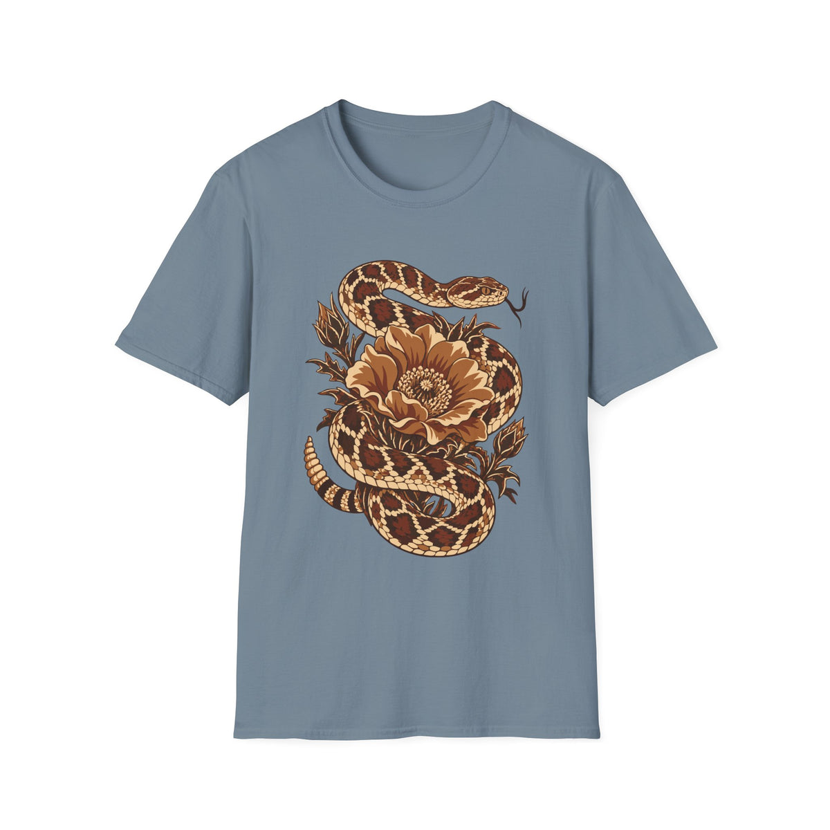 Rattlesnake Bloom Tee – Everyday Softstyle