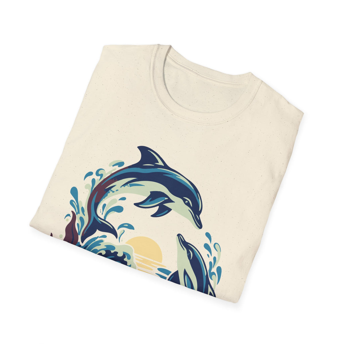 Dolphin Wave Tee – Everyday Softstyle
