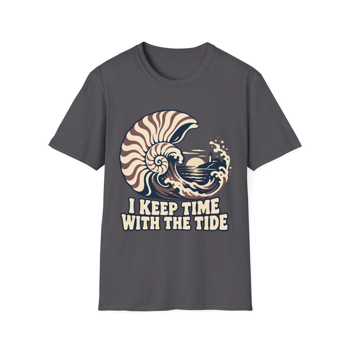 I Keep Time with the Tide Tee – Everyday Softstyle