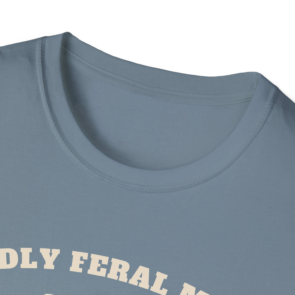 Mildly Feral Mama Tee – Everyday Softstyle