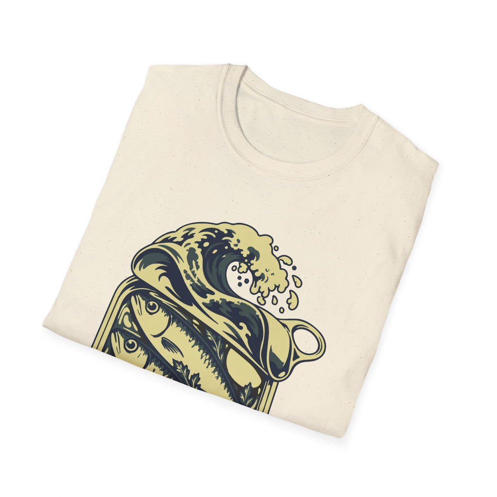 Tinned Sardine Wave Tee – Everyday Softstyle