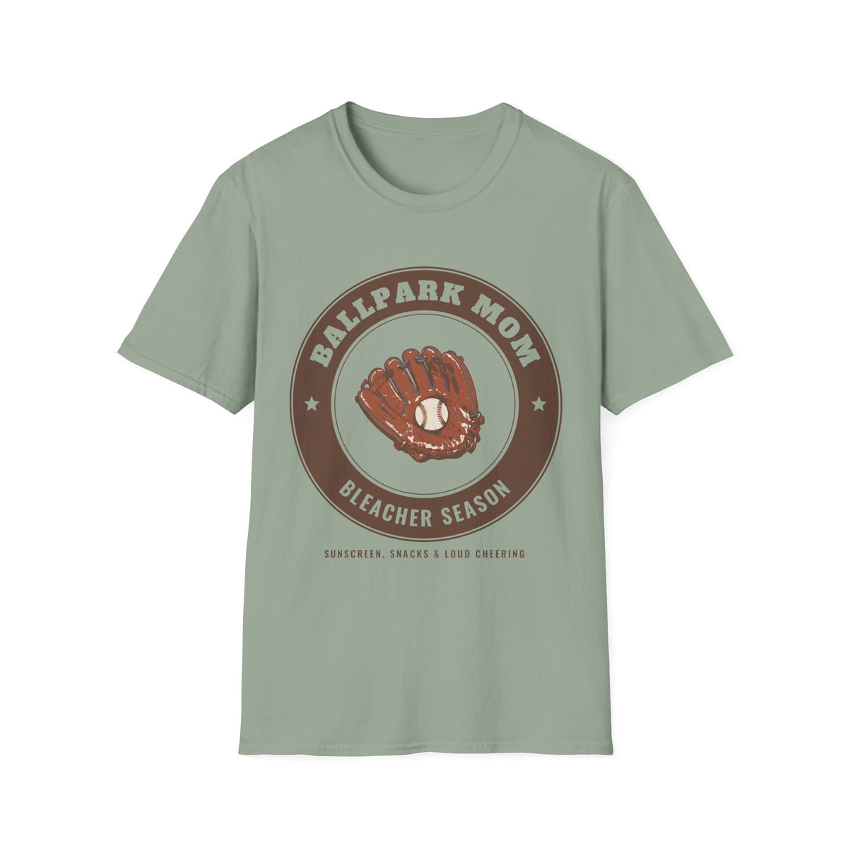 Ballpark Mom Tee – Everyday Softstyle