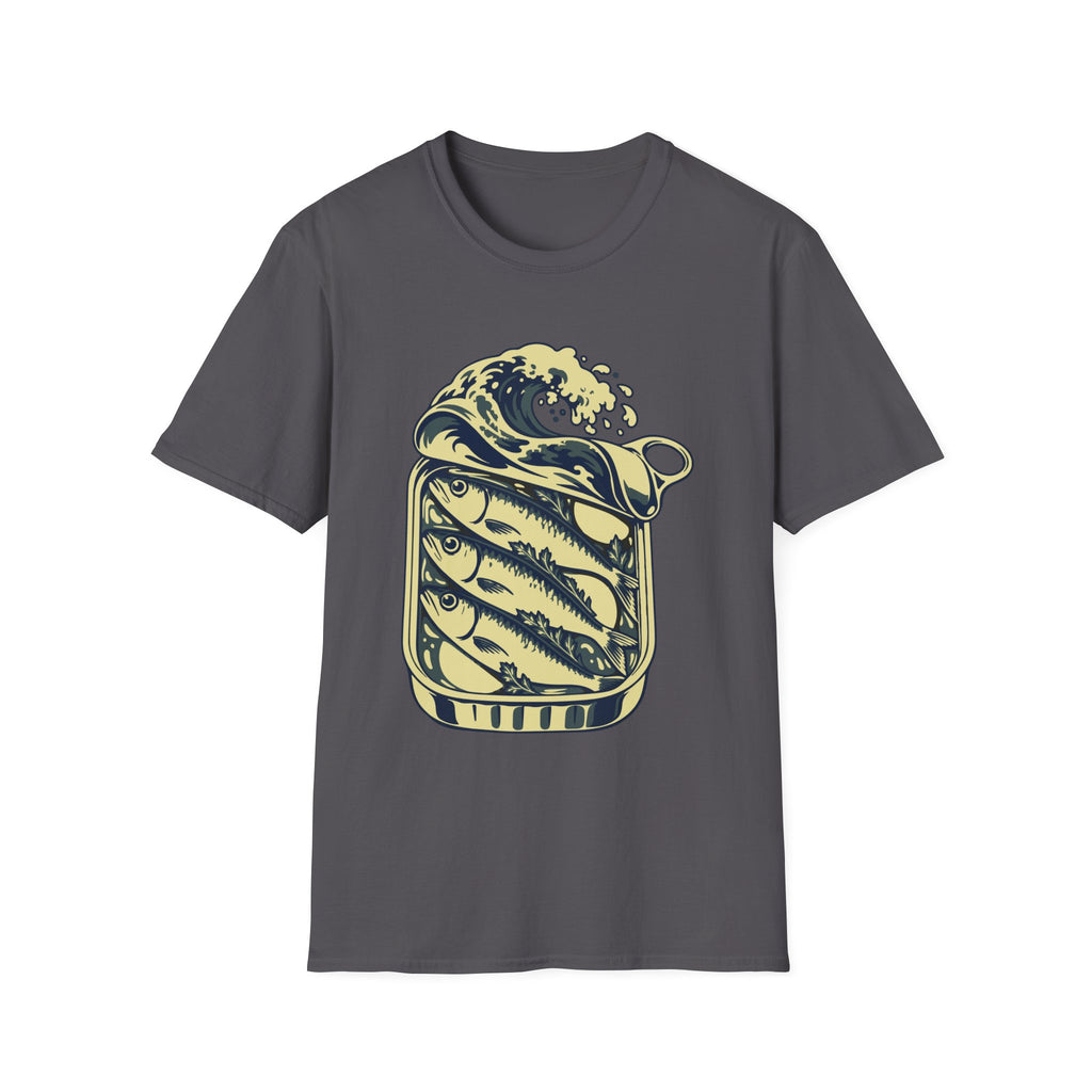 Tinned Sardine Wave Tee – Everyday Softstyle