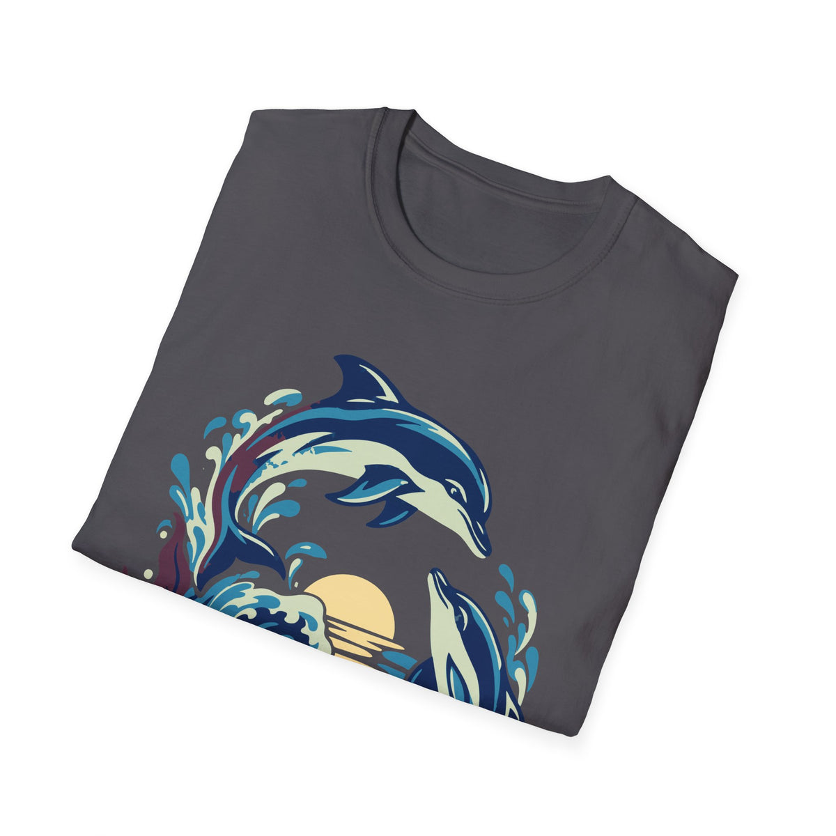 Dolphin Wave Tee – Everyday Softstyle