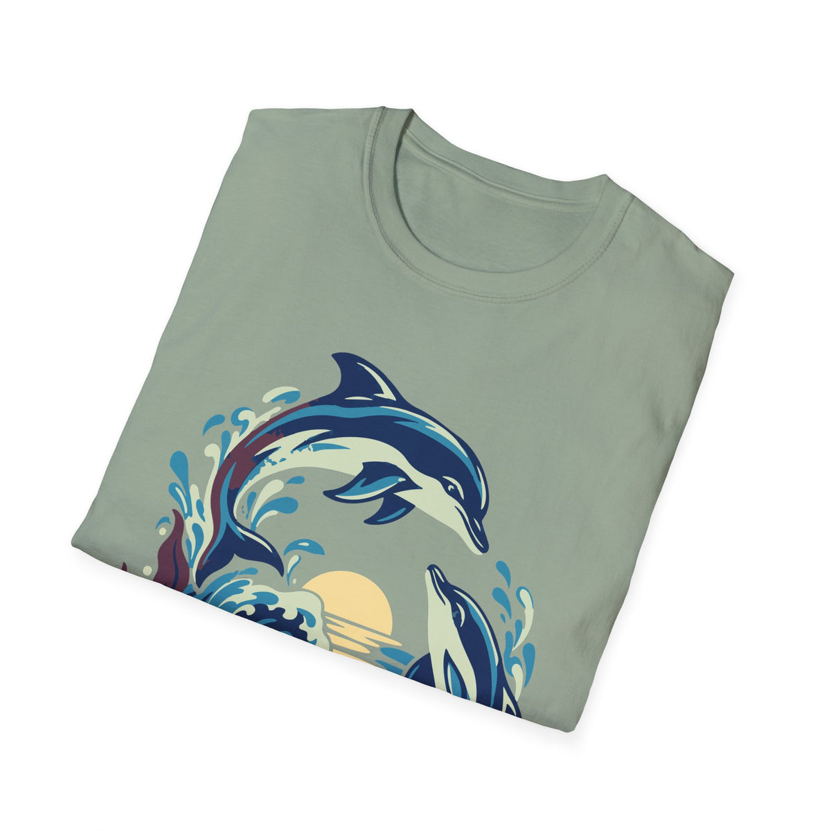 Dolphin Wave Tee – Everyday Softstyle