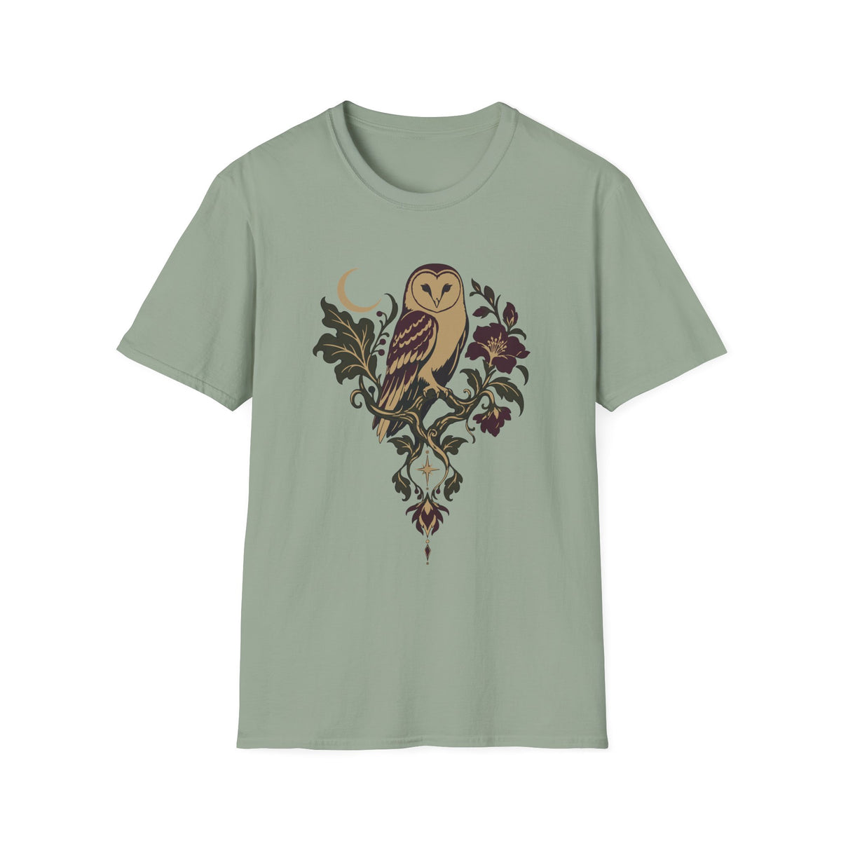 Barn Owl Crescent Tee – Everyday Softstyle