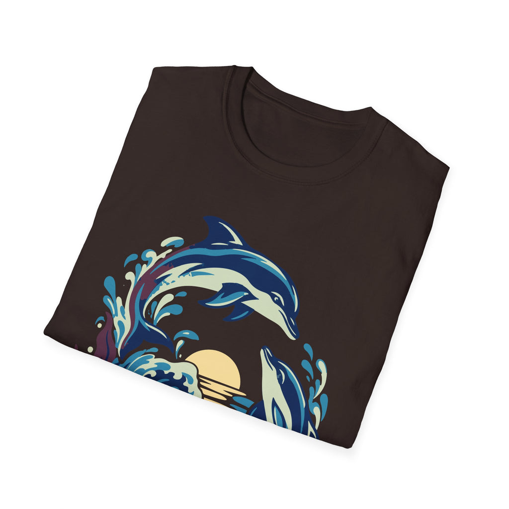 Dolphin Wave Tee – Everyday Softstyle