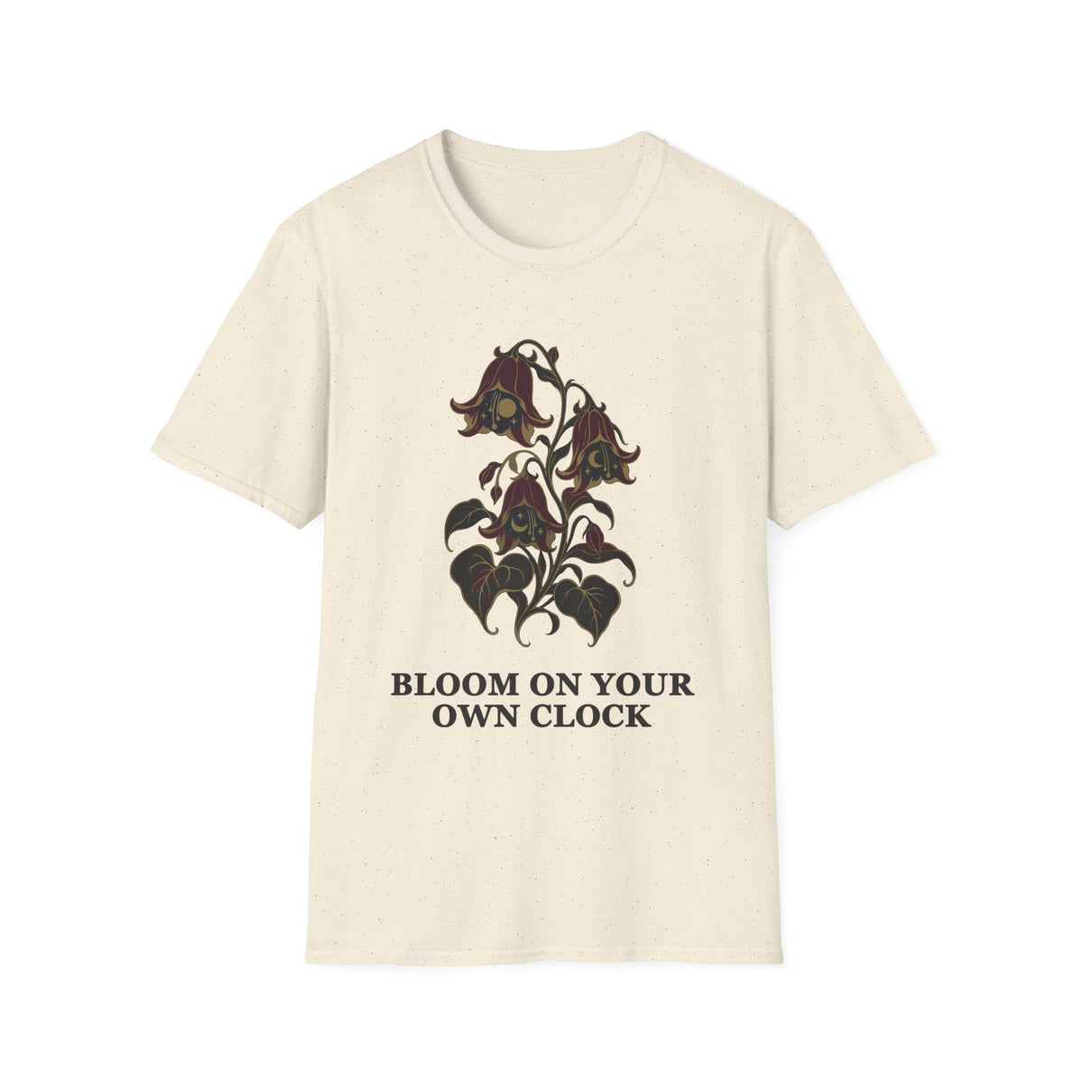 Bloom on Your Own Clock Tee – Everyday Softstyle
