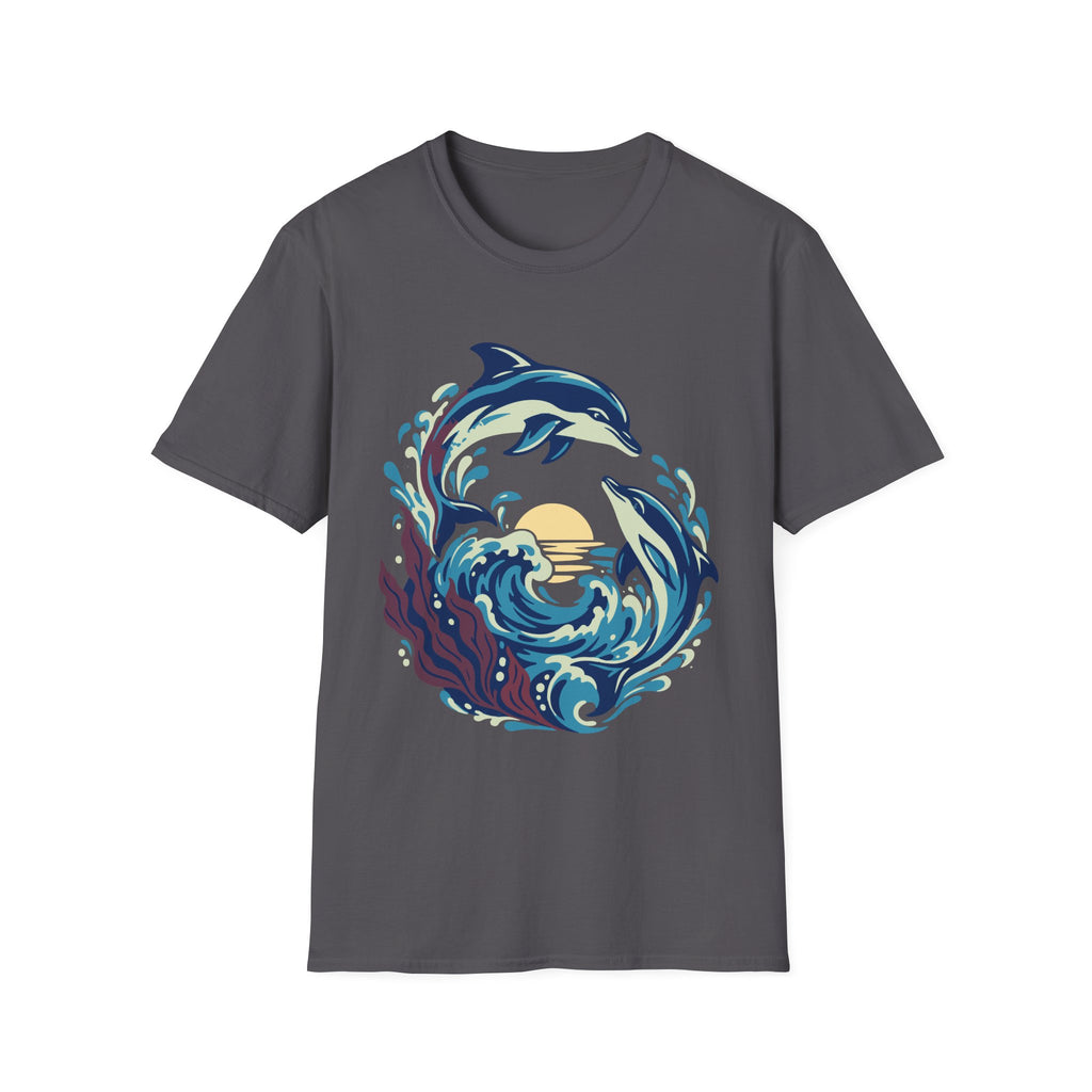 Dolphin Wave Tee – Everyday Softstyle