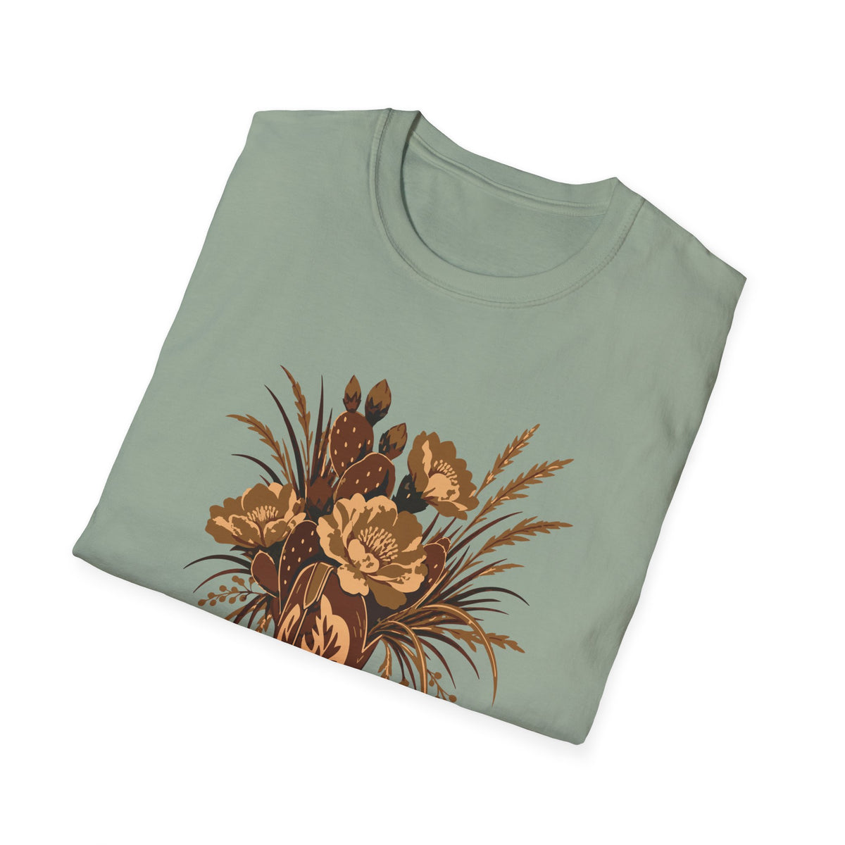 Wildflower Cowboy Boot Tee – Everyday Softstyle