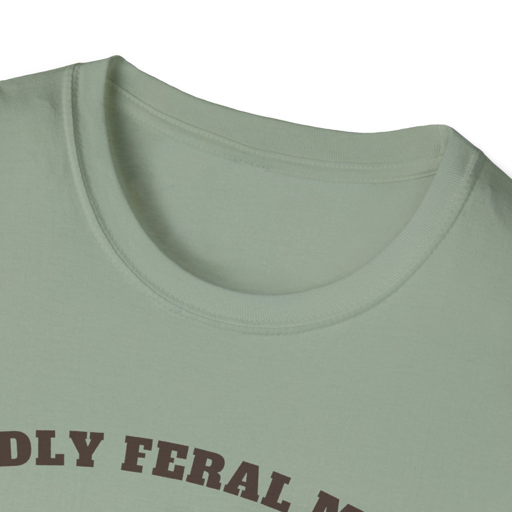 Mildly Feral Mama Tee – Everyday Softstyle