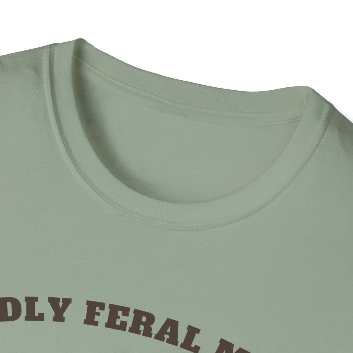 Mildly Feral Mama Tee – Everyday Softstyle