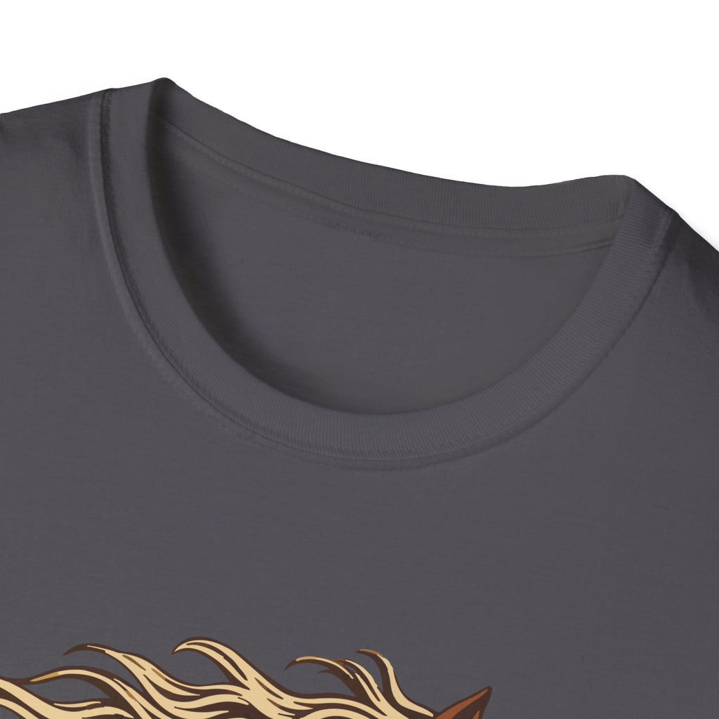 Wildflower Mane Horse Tee – Everyday Softstyle