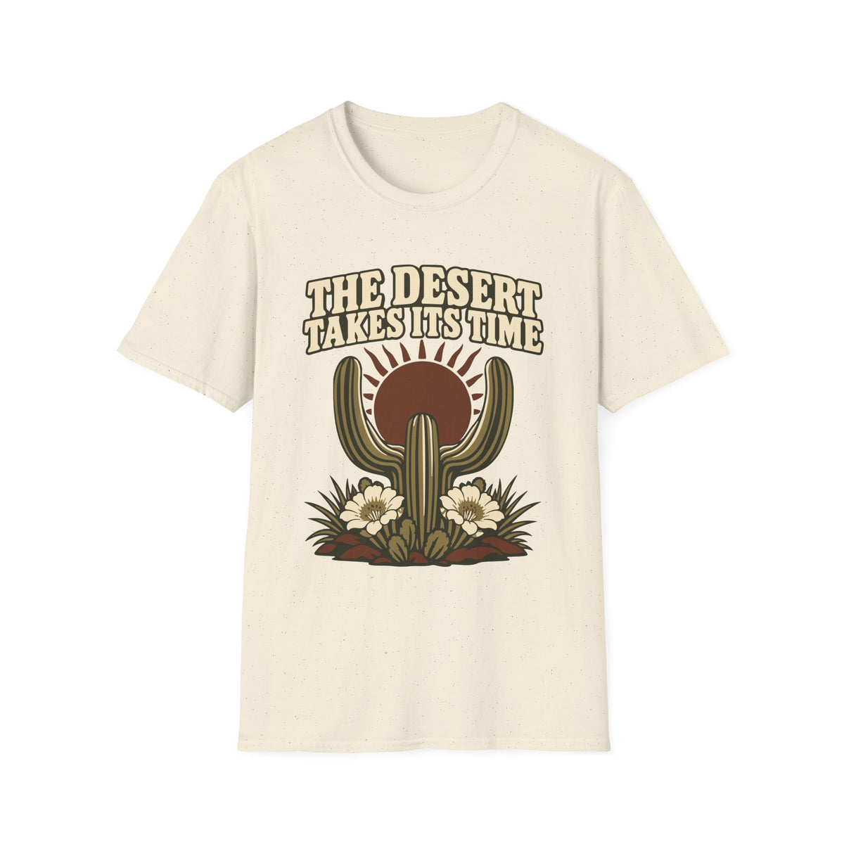 The Desert Takes Its Time Tee – Everyday Softstyle