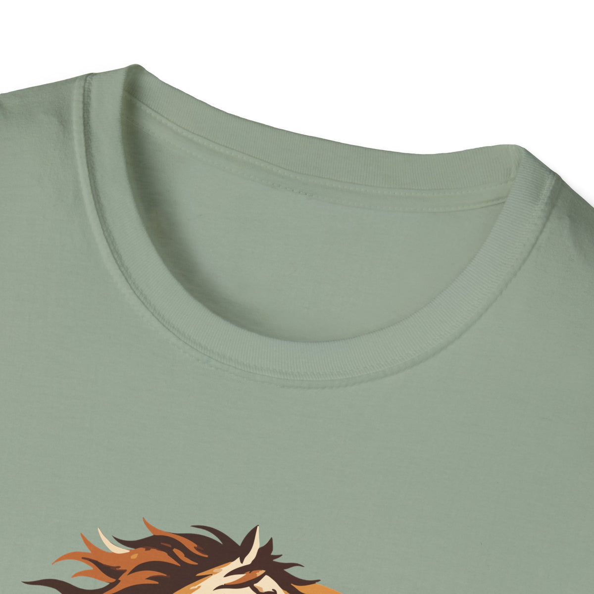 Mustang Sunset Tee – Everyday Softstyle
