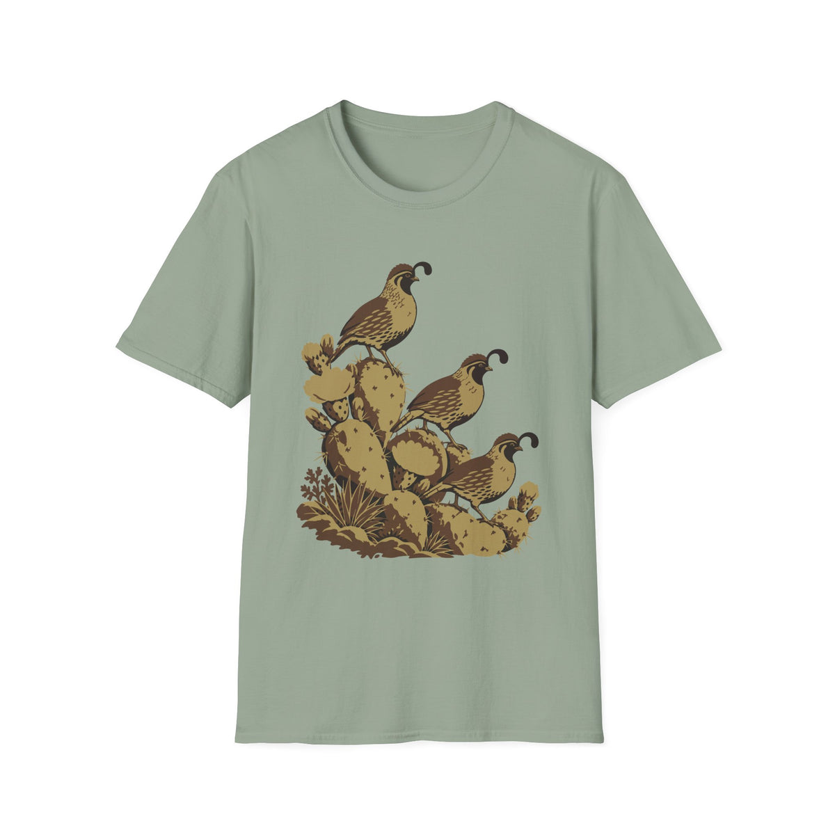 Desert Quail Tee – Everyday Softstyle